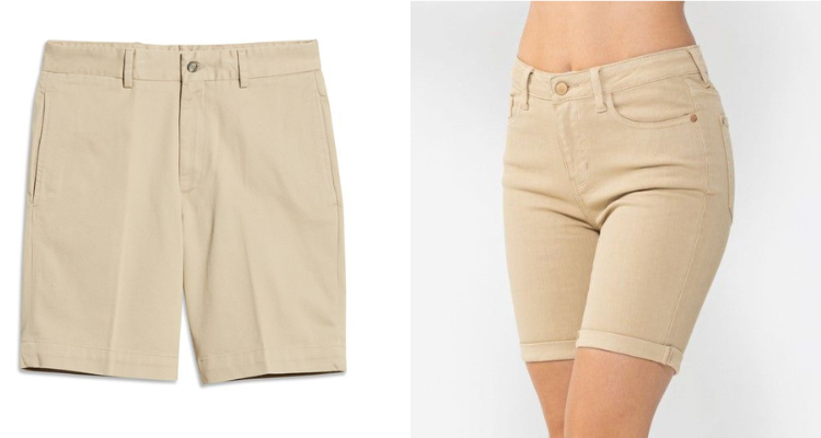 What Goes with Khaki Shorts? man