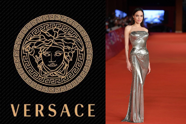 Versace Angelina Jolie’s favorite brand