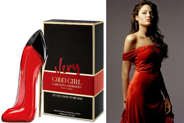 Carolina Herrera Good Girl Angelina Jolie's Favorite Perfume