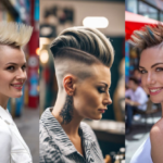 Sarah’s Bold New Look: Embracing a Mohawk for Stylish Shortcut