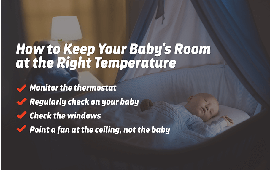 Check the Room Temperature for baby sleeping