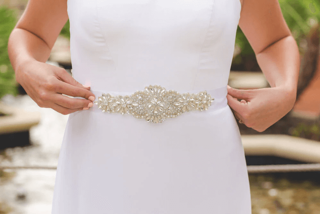 Bridal Dress With Belt